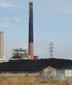 Picture of coal power plant.