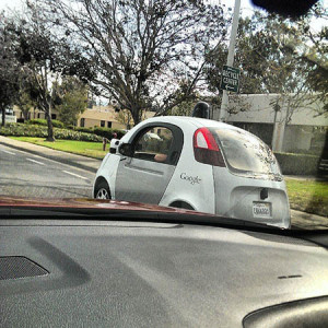 Another of Google's self-driving vehicles. [Flickr.Com Creative Commons Photo by Erik Loenroth]