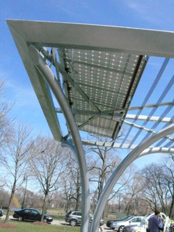 solar carport in chicago area