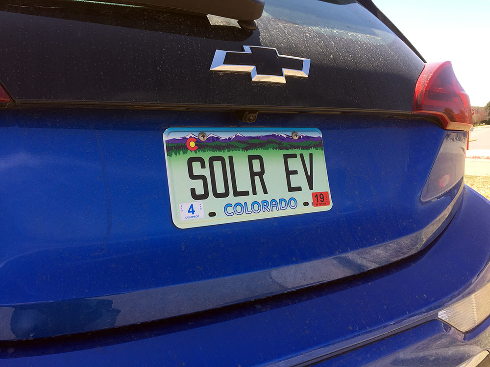 a solar EV
