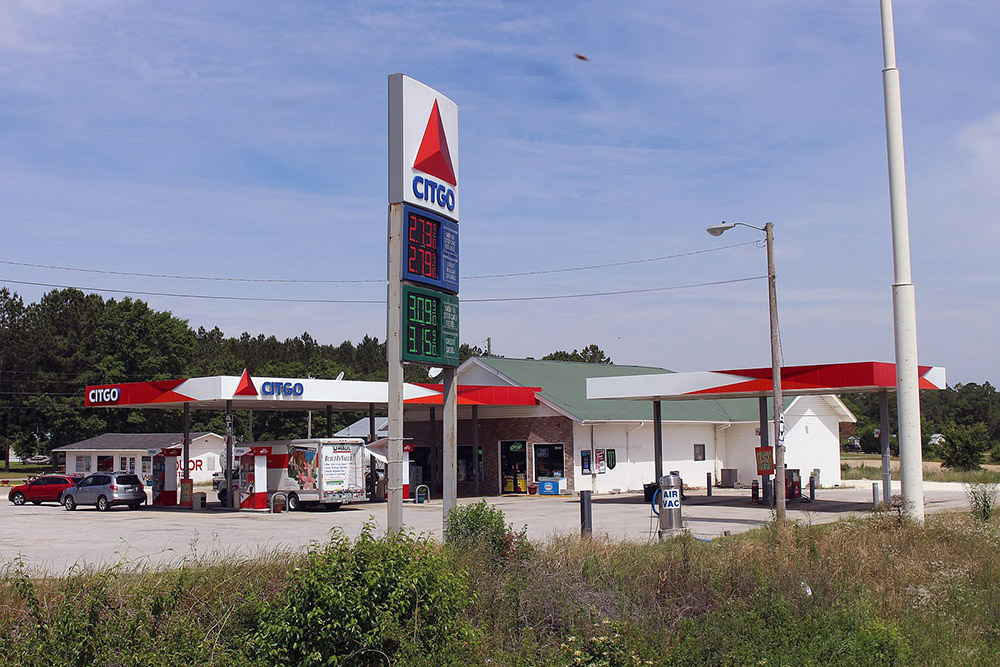 Citgo gas station.